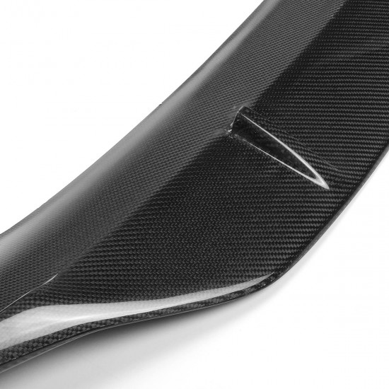 Carbon Fiber Car Rear Trunk Spoiler Lip Wing For Audi A3 S3 Sedan Type E 2013-2018