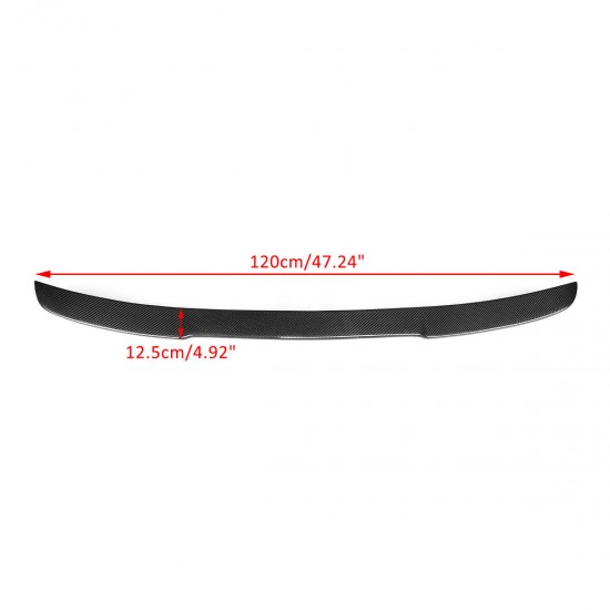 Carbon Fiber Car Rear Trunk Spoiler Wing Lip Guard For VW For Volkswagen Jetta Sedan (B) 2011-2018