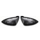 Carbon Fiber Door Side Car Mirror Replacement Cover Caps for VW Golf GTI MK7 2013 17