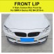 Carbon Fiber Front Bumper Lip Splitter For BMW 2015-2018 F80 M3 F82 F83 M4 V Style Strip