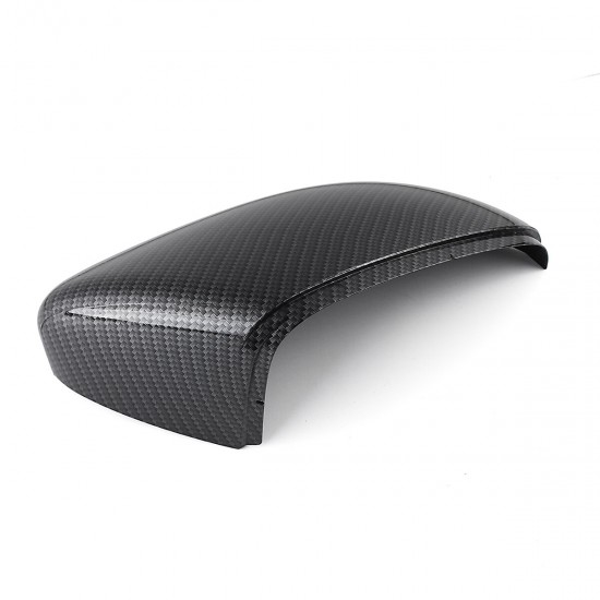 Carbon Fiber Left/Right Side Wing Door Rearview Mirror Cover Cap For VW Touran Golf MK6