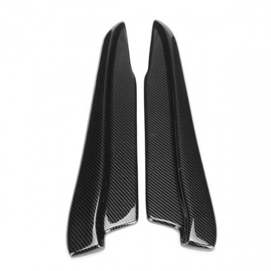 Carbon Fiber Look Rear Bumper Lip Diffuser Splitter Canard Protector For BMW E92