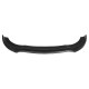 Carbon Fiber Style Front Bumper Protector Chin Splitter For Dodge Charger SRT 15-19