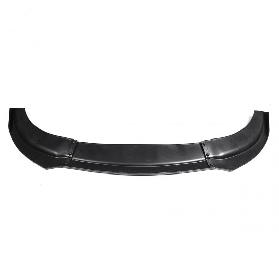 Carbon Fiber Style Front Bumper Protector Chin Splitter For Dodge Charger SRT 15-19