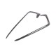 Carbon Fiber Style Front Fog light Eyebrow Cover Trim For Honda Civic 2019+ Carbon Fiber Style Front Fog light Eyebrow Cover Trim For Honda Civic 2019+