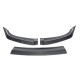 Carbon Look Front Bumper Lip Spoiler Splitter Body Kit For Honda Civic SI Seden 2016-2018