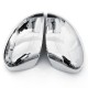 Chrome Light Car Door Rearview Wing Mirror Cover Cap Left/Right For Ford Fiesta MK7 2008-2017 Chrome Light Car Door Rearview Wing Mirror Cover Cap Left/Right For Ford Fiesta MK7 2008-2017