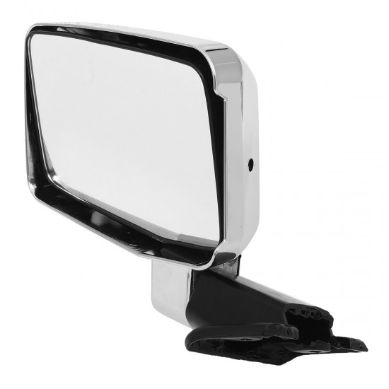 Chrome Side Door Mirror LH+RH For Toyota Land Cruiser 1980-1990 FJ60 Series