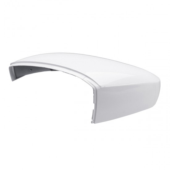 Door Wing Mirror Cover Painted White Left For VW Polo 2009-2017