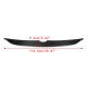 Duckbill Style Carbon Fiber Rear Trunk Car Spoiler Wing For 2015-2018 Subaru Impreza WRX