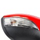 Electric Wing Door Mirror Painted Red Right Driver For Ford Fiesta Mk7 2008-2012 Electric Wing Door Mirror Painted Red Right Driver For Ford Fiesta Mk7 2008-2012