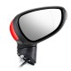 Electric Wing Door Mirror Painted Red Right Driver For Ford Fiesta Mk7 2008-2012 Electric Wing Door Mirror Painted Red Right Driver For Ford Fiesta Mk7 2008-2012