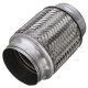 Exhaust Flex Pipe Tube Stainless Steel Double Braid 3 Inch X 6 Inch w/ Ends Flexi Exhaust Flex Pipe Tube Stainless Steel Double Braid 3 Inch X 6 Inch w/ Ends Flexi