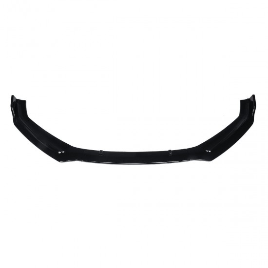 For Audi A5 B9 2017-2018 Gloss Black Front Bumper Lip Body Kit Spoiler Wing For Audi A5 B9 2017-2018 Gloss Black Front Bumper Lip Body Kit Spoiler Wing