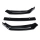 For Audi A5 B9 2017-2018 Gloss Black Front Bumper Lip Body Kit Spoiler Wing For Audi A5 B9 2017-2018 Gloss Black Front Bumper Lip Body Kit Spoiler Wing