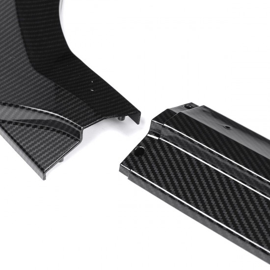 For Mercedes-Benz W117 Cla200 Cla250 Cla45 Carbon Style Front Bumper Lip For Mercedes-Benz W117 Cla200 Cla250 Cla45 Carbon Style Front Bumper Lip