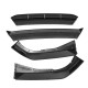 Front Bumper Lip Body Kit Spoiler 4PCS For Honda Accord 10th Gen Sport 2018 2019 Front Bumper Lip Body Kit Spoiler 4PCS For Honda Accord 10th Gen Sport 2018 2019