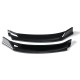 Front Bumper Lip Body Spoiler Kit Glossy Black For VW Golf MK7 2014-2017 Front Bumper Lip Body Spoiler Kit Glossy Black For VW Golf MK7 2014-2017