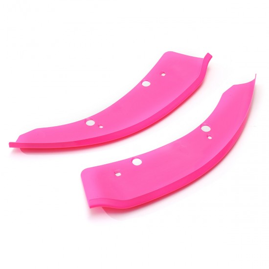 Front Bumper Lip Splitter Protector Pink For Dodge Charger SRT Scat Pack 2015-2019 Front Bumper Lip Splitter Protector Pink For Dodge Charger SRT Scat Pack 2015-2019