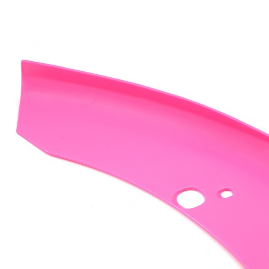 Front Bumper Lip Splitter Protector Pink For Dodge Charger SRT Scat Pack 2015-2019 Front Bumper Lip Splitter Protector Pink For Dodge Charger SRT Scat Pack 2015-2019