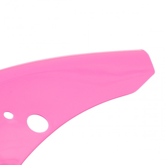 Front Bumper Lip Splitter Protector Pink For Dodge Charger SRT Scat Pack 2015-2019 Front Bumper Lip Splitter Protector Pink For Dodge Charger SRT Scat Pack 2015-2019