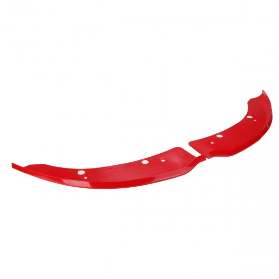 Front Bumper Lip Splitter Protector Red For Dodge Charger SRT Scat Pack 2015-2019