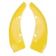 Front Bumper Lip Splitter Protector Yellow For Dodge Charger SRT Scat Pack 2015-2019 Front Bumper Lip Splitter Protector Yellow For Dodge Charger SRT Scat Pack 2015-2019
