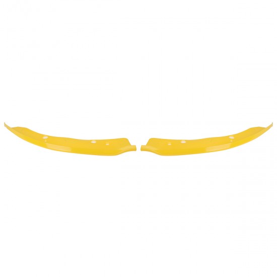 Front Bumper Lip Splitter Protector Yellow For Dodge Charger SRT Scat Pack 2015-2019 Front Bumper Lip Splitter Protector Yellow For Dodge Charger SRT Scat Pack 2015-2019