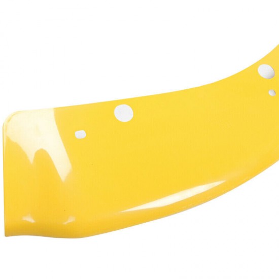 Front Bumper Lip Splitter Protector Yellow For Dodge Charger SRT Scat Pack 2015-2019 Front Bumper Lip Splitter Protector Yellow For Dodge Charger SRT Scat Pack 2015-2019