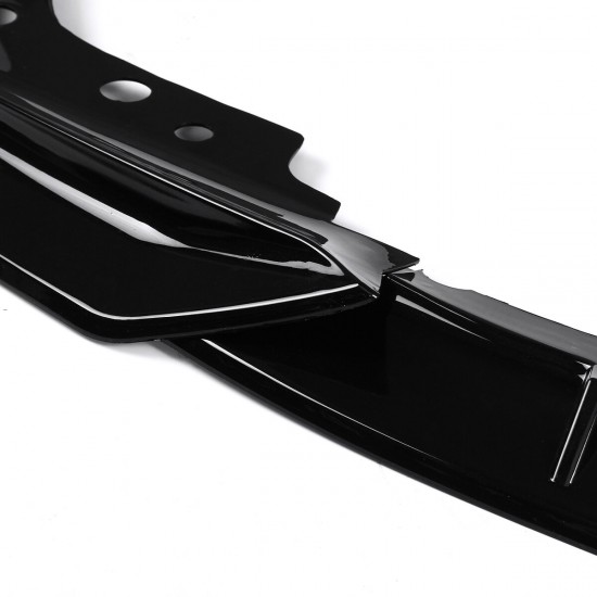 Front Bumper Lip Spoiler Splitter Black For BMW 3 Series G20 G28 2019-2020 Front Bumper Lip Spoiler Splitter Black For BMW 3 Series G20 G28 2019-2020