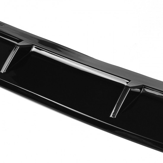 Front Bumper Lip Spoiler Splitter Black For BMW 3 Series G20 G28 2019-2020