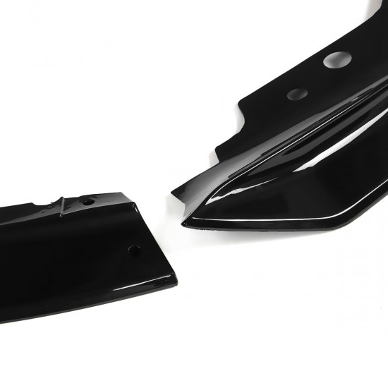 Front Bumper Lip Spoiler Splitter Black For BMW 3 Series G20 G28 2019-2020 Front Bumper Lip Spoiler Splitter Black For BMW 3 Series G20 G28 2019-2020