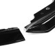 Front Bumper Lip Spoiler Splitter Black For BMW 3 Series G20 G28 2019-2020