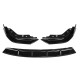 Front Bumper Lip Spoiler Splitter Black For BMW 3 Series G20 G28 2019-2020