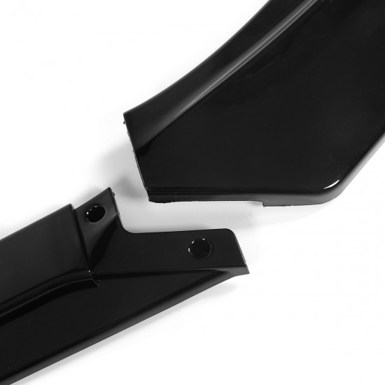 Front Bumper Lip Spoiler Splitters Trim 3PCS For Honda Accord 10TH Sport 2018-2020 Front Bumper Lip Spoiler Splitters Trim 3PCS For Honda Accord 10TH Sport 2018-2020