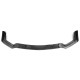 Front Bumper Lower Splitter Lip Diffuser Guard Front Shovel Carbon Fiber Color For Infiniti Q50 Sport 2014-2017