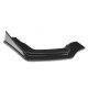 Front Bumper Lower Splitter Lip Diffuser Guard Front Shovel Carbon Fiber Color For Infiniti Q50 Sport 2014-2017