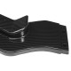 Front Bumper Lower Splitter Lip Diffuser Guard Front Shovel Carbon Fiber Color For Infiniti Q50 Sport 2014-2017 Front Bumper Lower Splitter Lip Diffuser Guard Front Shovel Carbon Fiber Color For Infiniti Q50 Sport 2014-2017