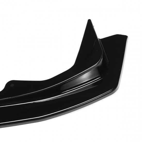 Gloss Black 3PCS Front Bumper Lip Body Protector Kit Chin Spoiler For ToyotAvalon 2019
