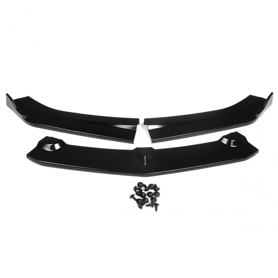Glossy Black Front Bumper Lip Body Kit Spoiler For Chevy Camaro 2015-2018 Glossy Black Front Bumper Lip Body Kit Spoiler For Chevy Camaro 2015-2018