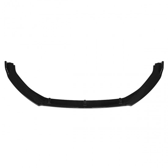 Glossy Black Front Bumper Lip Spoiler Trim 3PCS For VW Golf MK7 MK7.5 2014-2017 Glossy Black Front Bumper Lip Spoiler Trim 3PCS For VW Golf MK7 MK7.5 2014-2017