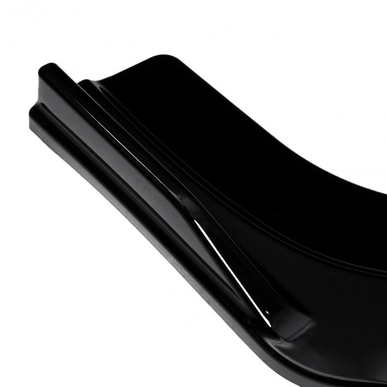 Glossy Black Three Stops Front Lip Bumper Splitter Protector For NISSAN ALTIMA 4 Door Sedan 2013~2018