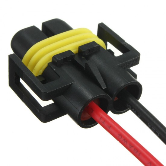 H8 H11 Female Adapter Wiring Harness Sockets Wire For Headlights or Fog Lights