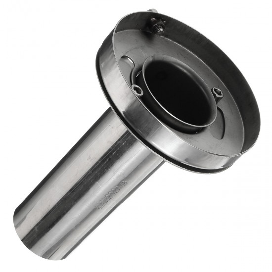 Insert Round Removable Tip Silencer For 3.5 4 4.5 inch Tip Stainless Exhaust Muffler