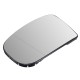 Left Side Car Heated Side Mirror Glass With Plate For Mercedes w220 99-03