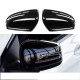 Left/Right Car Rearview Mirror Cover Black For BENZ W204 W176 W246 W212 W221 CLS GLA CLA Left/Right Car Rearview Mirror Cover Black For BENZ W204 W176 W246 W212 W221 CLS GLA CLA