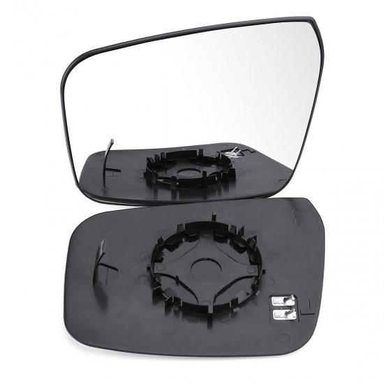 Left/Right Electric Wing Door Heated Mirror Glass For Nissan Navara D40 2005-2015