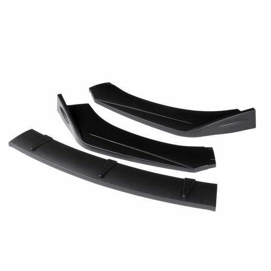 Matte Black Front Bumper Lip Protector Body Kit Spoiler For Hyundai Veloster 2013-2017 Matte Black Front Bumper Lip Protector Body Kit Spoiler For Hyundai Veloster 2013-2017