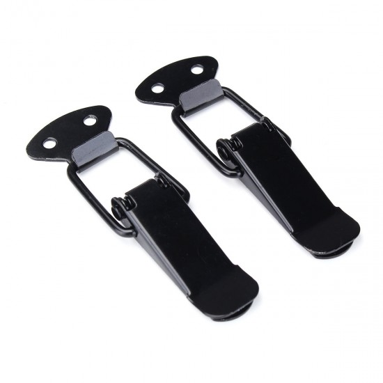 One Pair Of Universal Black Car Bumpers Trunk Hatch Lids Release Fasteners Kit One Pair Of Universal Black Car Bumpers Trunk Hatch Lids Release Fasteners Kit