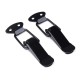 One Pair Of Universal Black Car Bumpers Trunk Hatch Lids Release Fasteners Kit One Pair Of Universal Black Car Bumpers Trunk Hatch Lids Release Fasteners Kit